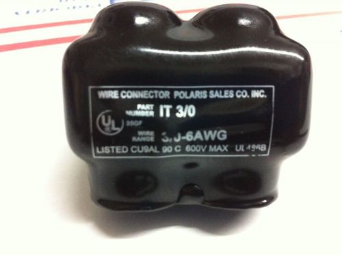 Nsi polaris it-3/0 6 awg to 3/0 awg insulated cable connector (1) for sale