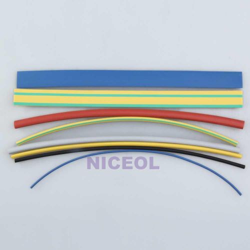 64pcs assortment heat shrink tubing sleeving wrap wire cable ni5l for sale