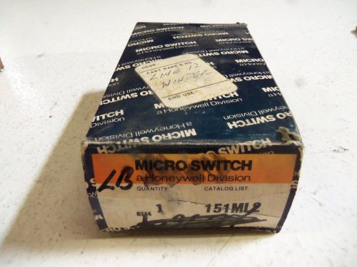 MICROSWITCH 151ML2 PRECISION LIMIT SWITCH *NEW IN BOX*
