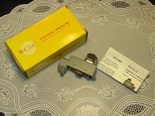 McGill Microswitch 1502-0101 InterChangeable with HoneyWell BZV6-2RN NEW
