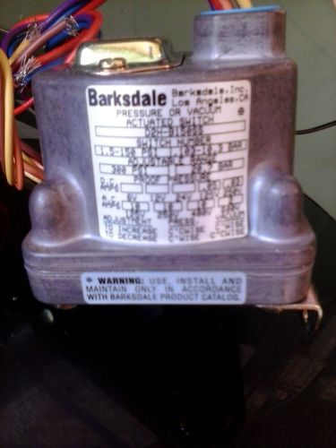 Barksdale Pressure Switch D2H-B150SS