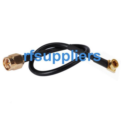 Ssmb female right angle to sma male plug pigtail cable rg174 20cm/30cm/50cm new for sale