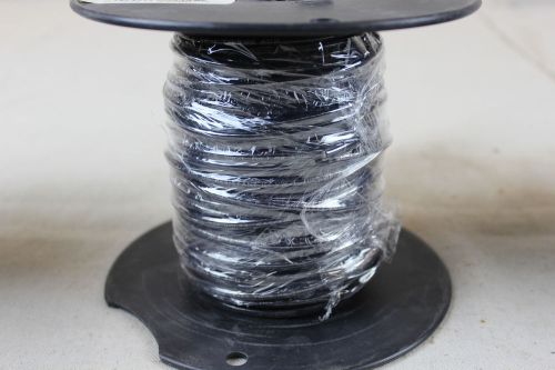 130 ft spool general cable ~12 awg stranded thhn/thwn/mtw - black  - 600 v for sale
