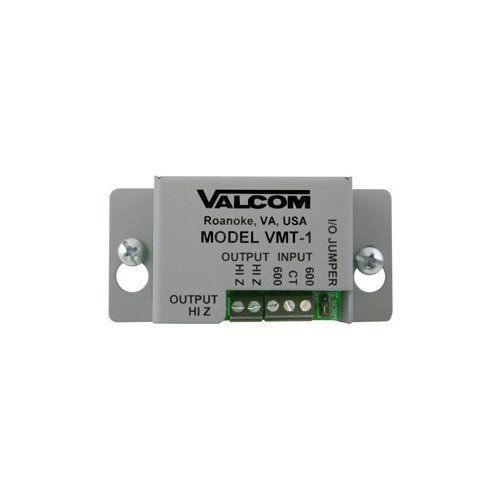 VALCOM VMT-2 600 OHM ISOLATION TRANSFORMER