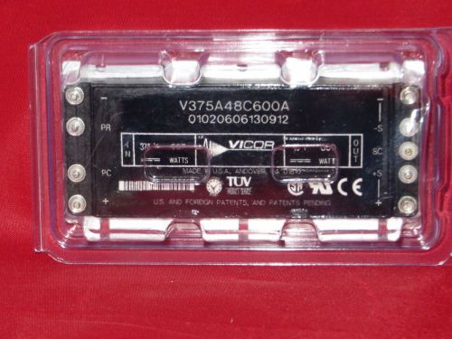 Vicor V375A48C600A Power Converter NEW