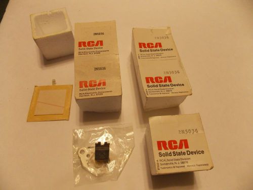 RCA  audio amplifier 2NN5036 6 pcs