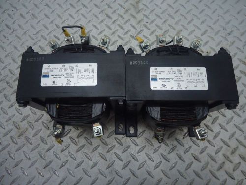 Hevi-duty transformer t1500 kva-1.5  lot of 2 for sale