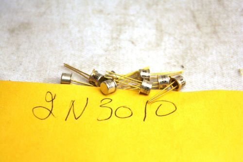2N3010  transistors SI NPN  15V 50MA Mil