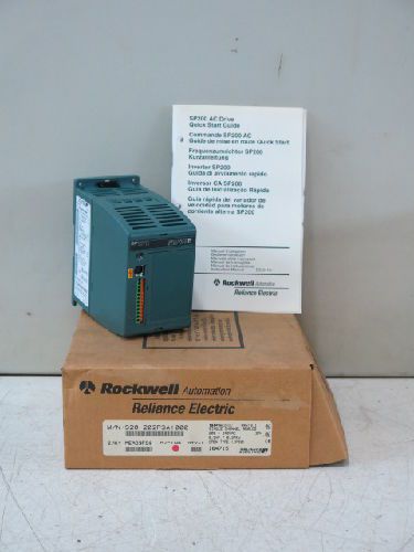 RELIANCE ELECTRIC S20-20293A1000 SP 200 AC DRIVE, 3-PHASE, 200-240 V, .5