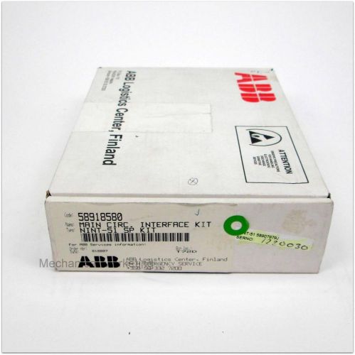 Abb nint-51 main circuit interface kit 58918580 58907979j 58907979 new for sale
