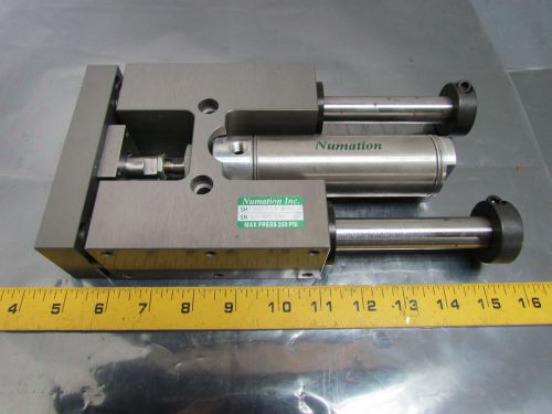 Numatics sh15003bb1xcs pneumatic air cylinder linear slide 1-1/2&#034; bore 3&#034; stroke for sale