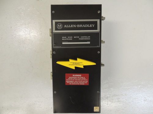 Allen Bradley Solid State Motor Controller Bulletin 2050 Power Module, 2050-PB51