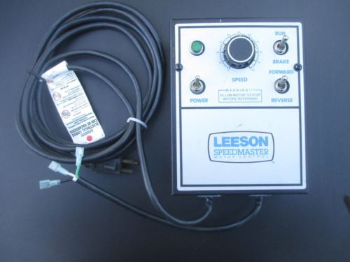 #O93 Leeson Speedmaster Motor Control Model No. 174308.OO  230V