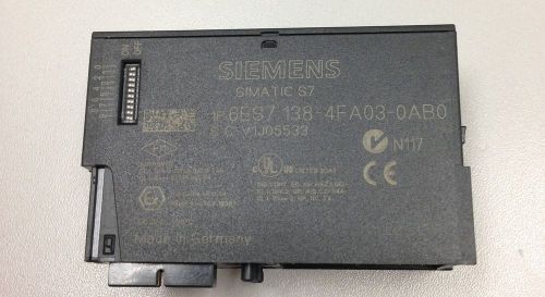 Siemens PROFIsafe 6ES7138-4FA03-0AB0 New