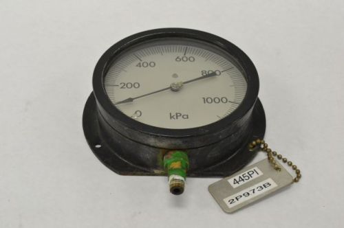 Ashcroft? pressure range 0-1000kpa 6 in 1/4in npt lower mount gauge b206473 for sale