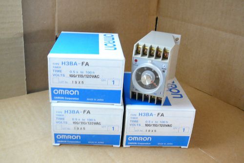 H3ba-fa-ac100/110/120 omron new in box timer h3bafa h3bafaac100110120 for sale