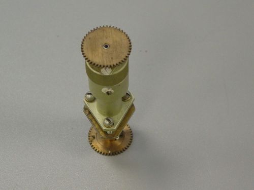 x2 Brass Spur gear Steel Shaft Axis Rod CNC robot DIY steampunk industrial art