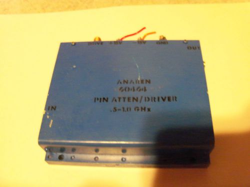 Anaren 60464 PIN Attenuator / Driver 0.5-1.0 GHz