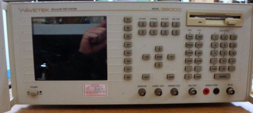 Wavetek cellular test system model 3600d (amps/namps) incl. original disk for sale