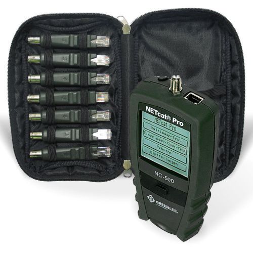 The nc-520 kit includes greenlee nc-500 digital tool and nc-510 remote unit kit for sale