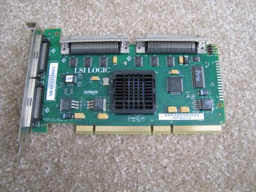 LSI Logic LSI22320-R Ultra320 SCSI Dual-Channel Host Adapter. USED-