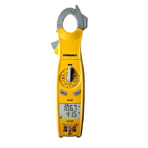 Fieldpiece sc620 digital clamp meter loaded series for sale