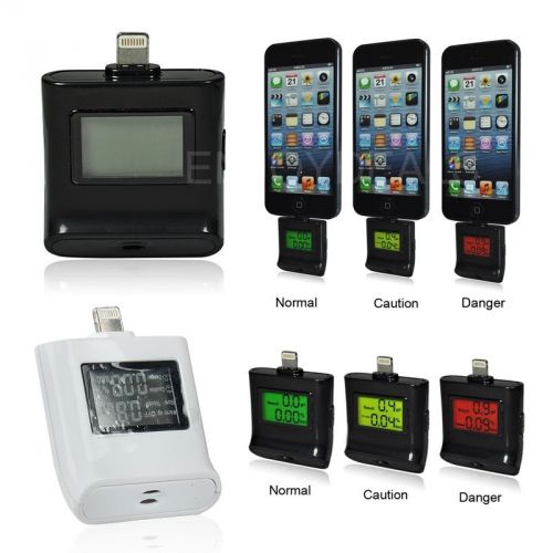 Cool USB Alcohol LCD Digital Tester Analyzer Breath Breathalyzer For iphone5