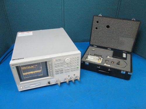 Hp agilent 4395a network spectrum impedance analyzer / 43961a rf impedance test for sale