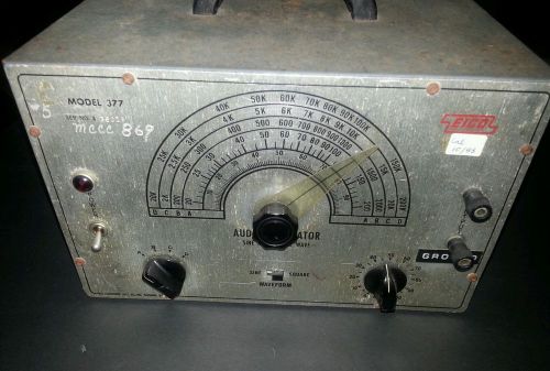Vintage EICO Model 377 Audio Generator