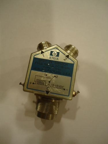 Agilent HP 8761A SPDT RF Switch, DC-18GHz fully tested