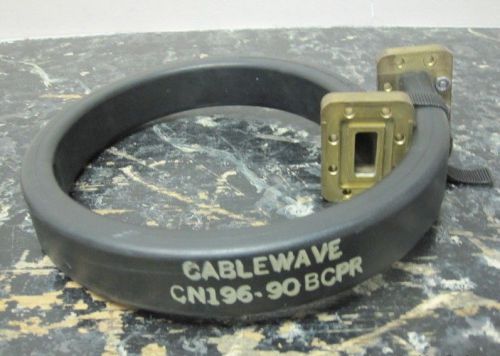 Mitec 2 Feet Ku-Band Twist Flex Waveguide, Part Number Cablewave CN196-90 BCPR