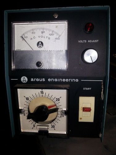 Argus Engineering Conray Power Supply B15736; 120 V.; 60 hz.; 15 amps; 0-30 sec