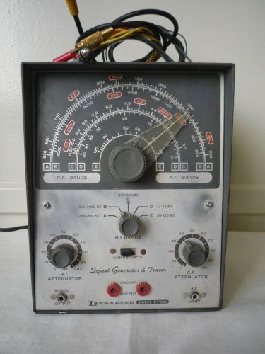 Lafayette  model kt-208  signal generator &amp; tracer works good for sale