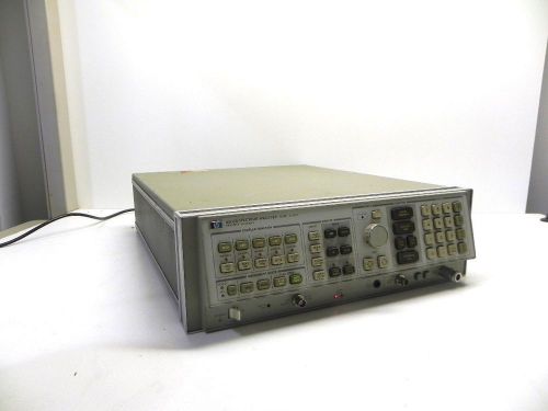 HP/Agilent 8568B Spectrum Analyzer, 100 Hz to 1500 MHz