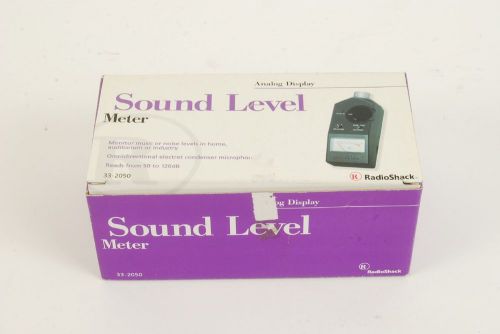 NEW NOB Radio Shack Analog Sound Level Meter 33-2050