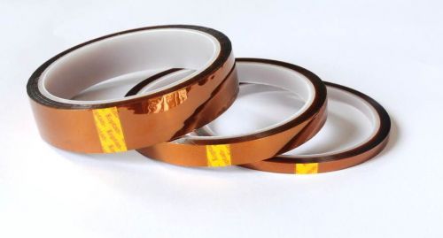 20mm x 30m High Temperature Kapton Polyimide Sticky Adhesive Tape Heat Resistant