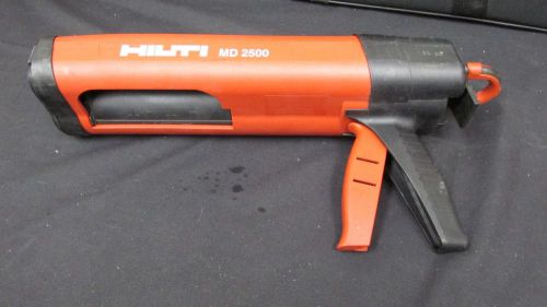 Hilti MD 2500 Anchor Adhesive Dispenser Gun Manual Dispenser Excellent Condition