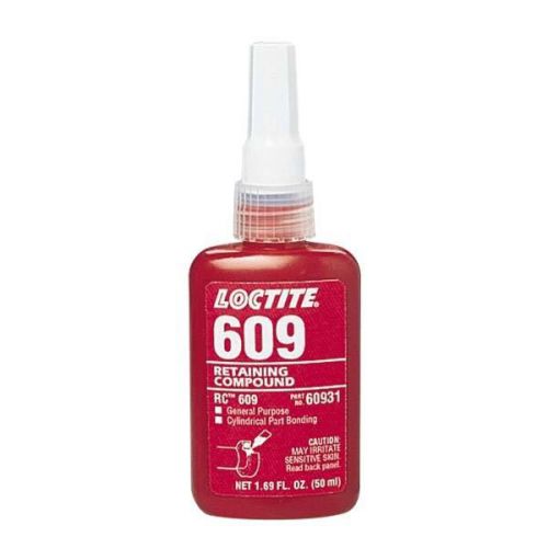LOCTITE 609™ Retaining Compound-GeneralPurposeContainerSize: 50 ml. Bottle