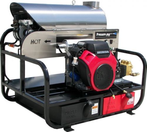 6012-10G Pro-Super Skid Series Hot Water Pressure Washer Belt Drive Honda Engine