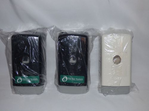 lot of 3 Wall mount SOAP DISPENSER The Tidy System