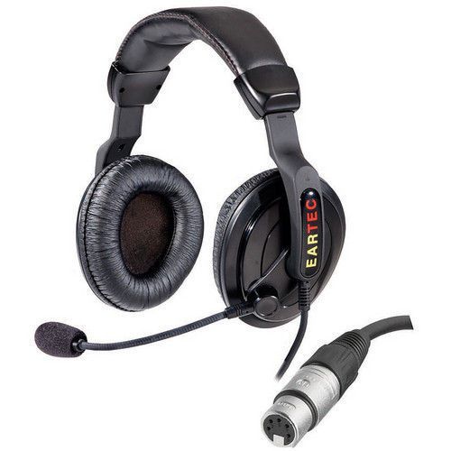 Headsets 5-pin eartec proline double around-ear communications headset pd5xlr/f for sale