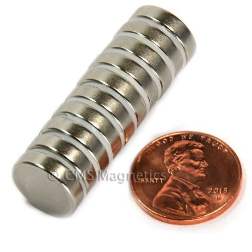 N50 neodymium magnets dia 1/2x1/8&#034; disc ndfeb rare earth magnet 1000 pc for sale