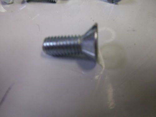 10-32 x 1-1/2 round head machine screws slotted zinc plated (qty 50) for sale