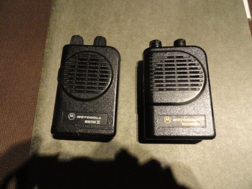 Motorola Minitor III and IV VHF Pagers