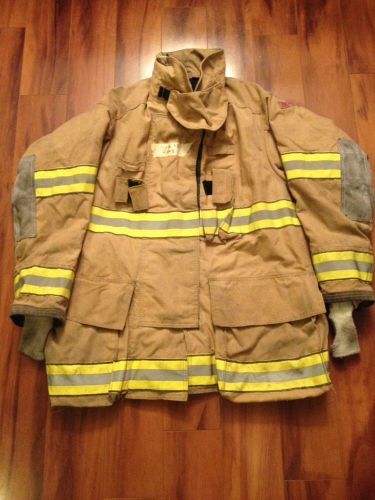Firefighter turnout / bunker gear coat globe g-extreme 46-c x 35-l guc 2005 for sale