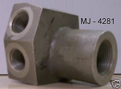 Hydraulic System Accessories Aluminum Manifold Block