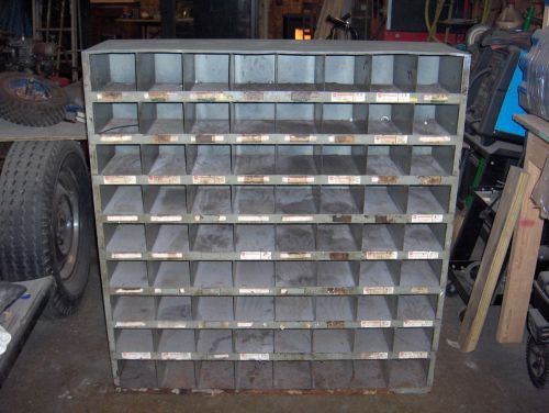 Vintage Metal Industrial Storage Bin
