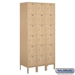 New Box Metal Storage Lockers 36&#034;W x 72&#034;H x 18&#034;D