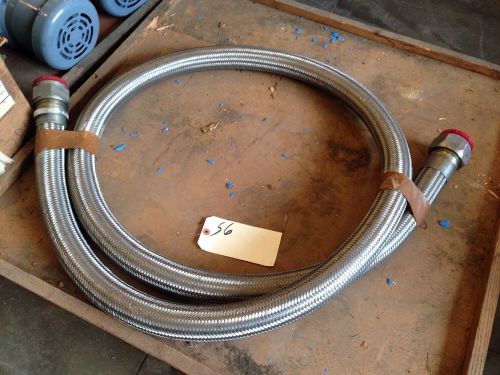 New 2&#034; Stainless Steel Braided Hose 11&#039; Long Female Adapters Warranty