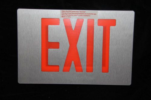 Royal Pacific LED Di-Cast Exit Single Face in Red RXL15RBA  *NIB* *sign*